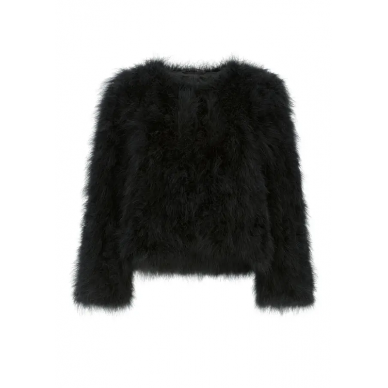 FUTDF-0097A-1270 Z24 Kurtka damskie z piór indyczych - Yes