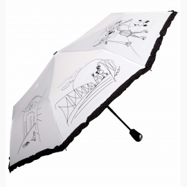 PARASOL DAMSKI DP362 BIAŁY