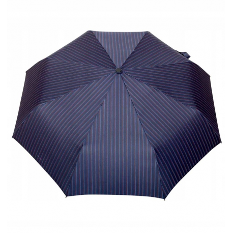 Parasol automatyczny, składany, z pokrowcem niebieski paski MP302