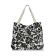DUŻA TOREBKA DAMSKA SHOPPER TOREN-0289-98(W24) kwiecisty wzór