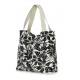 DUŻA TOREBKA DAMSKA SHOPPER TOREN-0289-98(W24) kwiecisty wzór