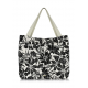 DUŻA TOREBKA DAMSKA SHOPPER TOREN-0289-98(W24) kwiecisty wzór