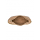 TOREBKA DAMSKA TOREC-0890-81(W24) Beżowa pikowana hobo z imitacji skóry
