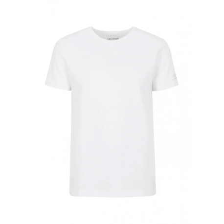 T-shirt męski w białym kolorze TSHMT-0091-11