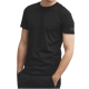 T-shirt męski w czarnym kolorze TSHMT-0091-99