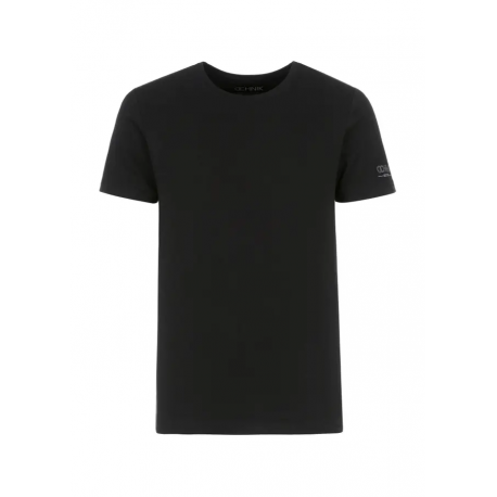 T-shirt męski w czarnym kolorze TSHMT-0091-99