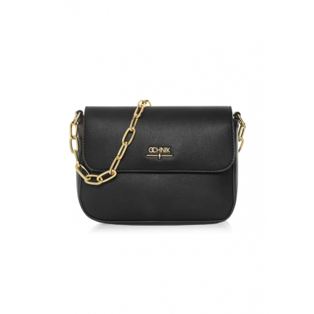 Torebka skóra ekologiczna TOREC-0767B-99 kolor czarny