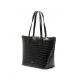 Torebka damaska shopper skóra naturalna czarny TORES-0939D-99