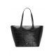 Torebka damaska shopper skóra naturalna czarny TORES-0939D-99