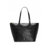 Torebka damaska shopper skóra naturalna czarny TORES-0939D-99