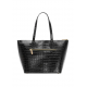 Torebka damaska shopper skóra naturalna czarny TORES-0939D-99