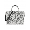 Torebka shopper damska w kwiaty TOREC-0873A-98(W25)