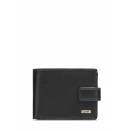 Portfel skóra naturalna licowa czarny SL-191