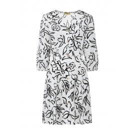 Sukienka na co dzień klasyczna midi SUKDT-0186-16(W25)