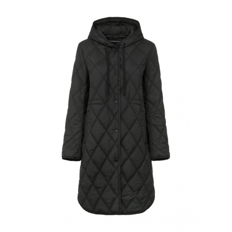 Czarna pikowana kurtka damska KURDT-0579-99