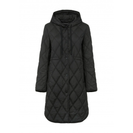 Czarna pikowana kurtka damska KURDT-0579-99