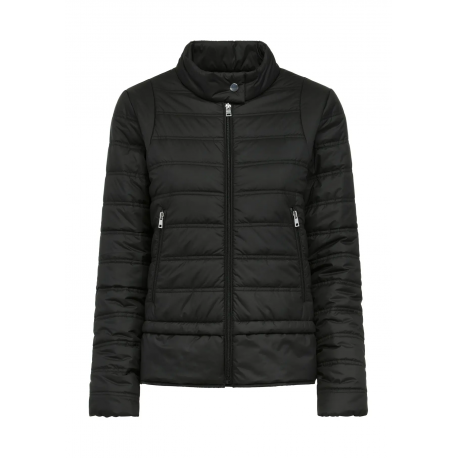 Czarna przejściowa kurtka damska KURDT-0500-99