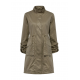 Oliwkowa kurtka parka damska KURDT-0559-57