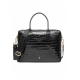 Skórzana elegancka czarna torba damska TORES-1128E-99