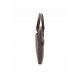 Brązowa torba na laptopa z monogramem TOREC-1078-89