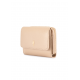 Skórzany beżowy portfel damski PORES-0802R-81 Z25