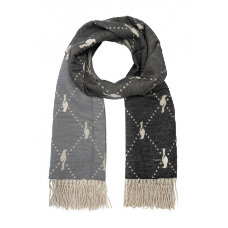 Duży szal damski dwustronny SZADT-0160A-91