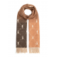 Duży szal damski dwustronny SZADT-0160A-24