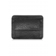 Czarny mały skórzany portfel męski PORMS-0540A-99 Z25