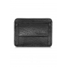 Czarny mały skórzany portfel męski PORMS-0540A-99 Z25