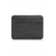 Czarny mały skórzany portfel męski PORMS-0540A-99 Z25