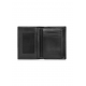 Czarny skórzany portfel męski PORMS-0406A-99