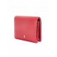 Portfel skóra naturalna czerwony PORES-0944G-42