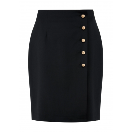 Czarna spódnica damska SPCDT-0103-99