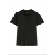 Czarna koszulka polo męska POLMT-0084-99