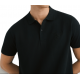Czarna koszulka polo męska POLMT-0084-99