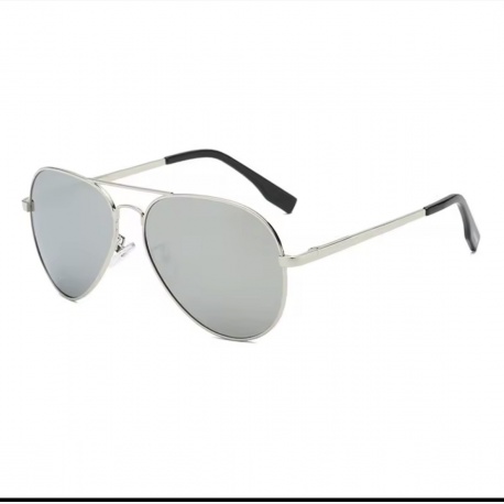 Okulary przeciwsłoneczne Aviator Silver Edition Fuqian-0001