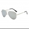 Okulary przeciwsłoneczne Aviator Silver Edition Fuqian-0001