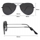 Okulary przeciwsłoneczne Aviator Black Edition 00G2