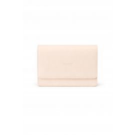 Torebka skórzana damska w beżowym kolorze 4911-A0ZEB