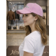 Yes Collection różowa czapka z daszkiem rozmiar uniwersalny CZAD-001R