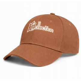Yes Collection brązowa czapka z daszkiem rozmiar uniwersalny CZAD-001BR