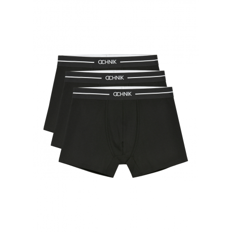 Trójpak czarnych bokserek męskich ZESMB-0012-99(W26)