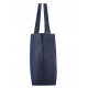 Torebka shopper bawełna niebieski TOREN-0334-7H