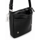 Torba listonoszka w czarnym kolorze unisex 3026-a08wf